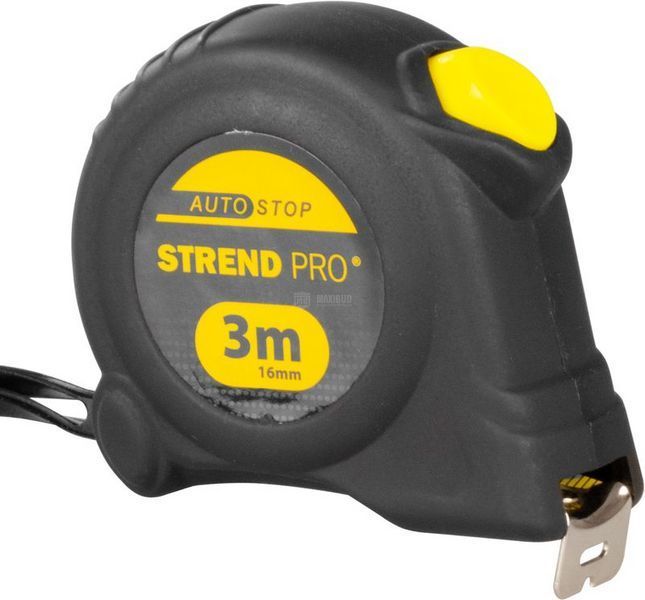 Рулетка 16мм/3м Strend Pro 000081128 фото