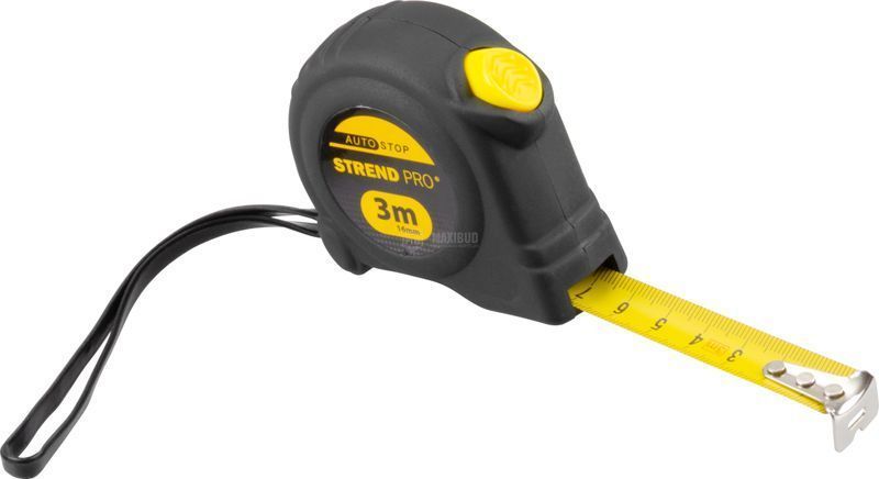 Рулетка 16мм/3м Strend Pro 000081128 фото