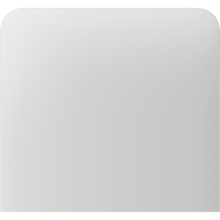Бічна кнопка для одноклавішного вимикача Ajax SideButton (1-gang) vertical White 16669/46472 фото