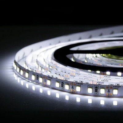 МП/Світлодіодна лента B-LED 3528-120 СW, хол білий, негерметична (ба)1м, 9.w, 12V 7000-7500К (B32CW) 000065788 фото