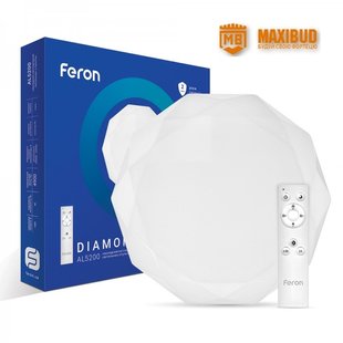 Світильник стельовий FERON AL5200 70W SMART 000066125 фото