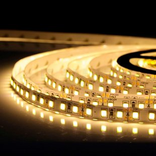 Світлодіодна лента B-LED 2835-120 WW, теплий білий,негерметична 1м, 9,6w, 12V (В32WW) 000049186 фото