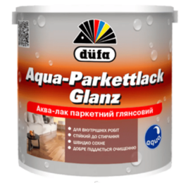 Лак паркетний Aqua-Parkettlack Glanz 0,75л 000028309 фото
