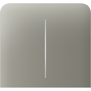 Бічна кнопка для двоклавішного вимикача Ajax SideButton (2-gang) vertical Olive 16675/46490 фото