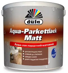 Лак паркетний Aqua-Parkettlack Matt 0,75л 000027245 фото