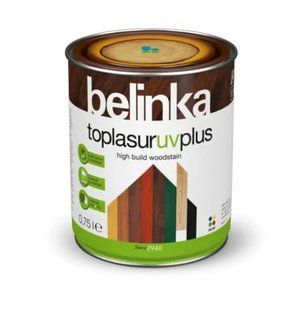 Лак Belinka Toplasur 30 платина сіра 0.75л 000078120 фото
