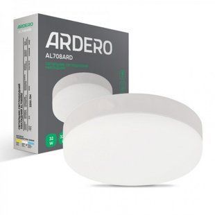 Світильник накладний круг 32W AL708ARD ТМ ARDERO (10815) 000075294 фото