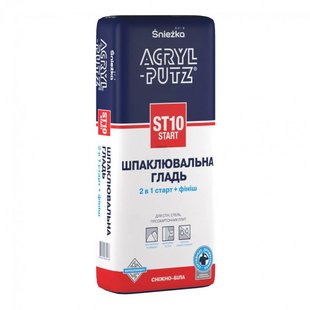 Шпаклівка Acryl-Putz ST10 (2в1 Cтарт+Фініш) 20кг 000061797 фото