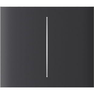 Центральна кнопка для двоклавішного вимикача Ajax CenterButton (2-gang) vertical Graphite 16680/46475 фото