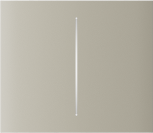 Центральна кнопка для двоклавішного вимикача Ajax CenterButton (2-gang) vertical Ivory 16682/46479 фото