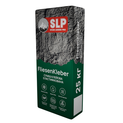 Клей для плитки SLP FliesenKleber Р500 (Еластичний) 25кг 000058422 фото