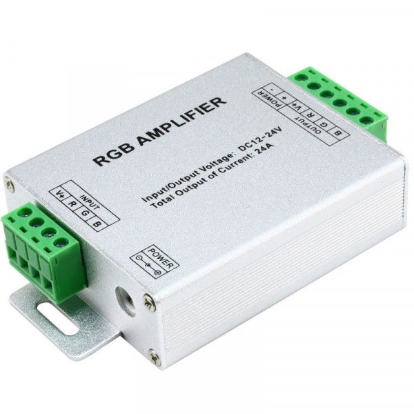 Підсилювач RGB OEM AMP-288 m 288w 24A (617) 000060552 фото