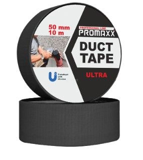 Армована стрічка Чорна 50мм*10м PROMAXX Professional Line 000046112 фото