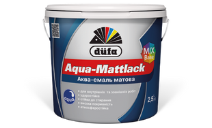Акваемаль матова (Aqua-Mattlack) 0,75 л ТМ DUFA 000083618 фото