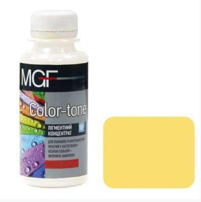 Color - tone Пігментний концентрат №2 жовтий 0,1 л 000025823 фото