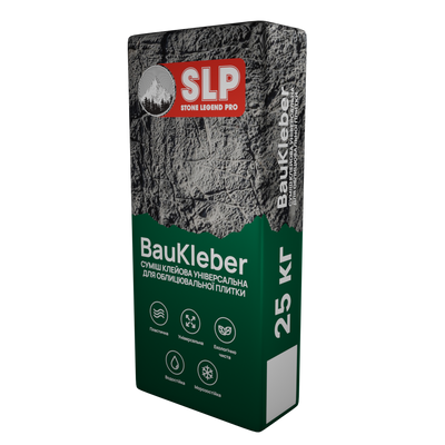 Клей для плитки SLP BauKleber P550 (Універсальний) 25кг 000058423 фото