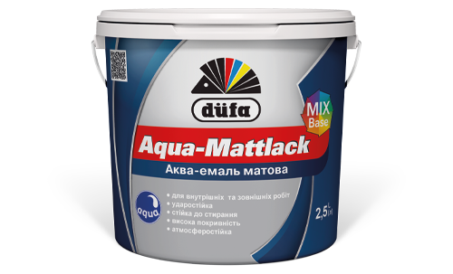 Акваемаль матова (Aqua-Mattlack) 0,75 л ТМ DUFA 000083618 фото