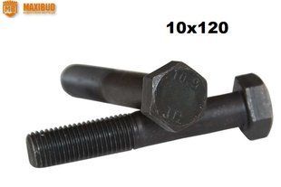 Болт з шестигр. головкою 10х120 БП часткова різьба (7318158990 DIN931) 000045259 фото