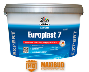 Фарба Europlast 7 DE 107 латексна п/матова 10л TM DUFA 037759    фото