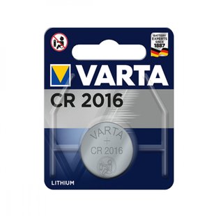 Батарейка VARTA 2016 000052640 фото