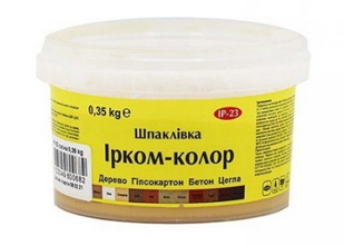 Шпаклівка "Ірком-Колор" ІР-23 сосна 0,70 кг 000027364 фото