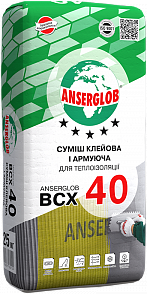 Клей Anserglob ВСХ 40 (Для армування ПСБ та вати) 25кг 000026024 фото