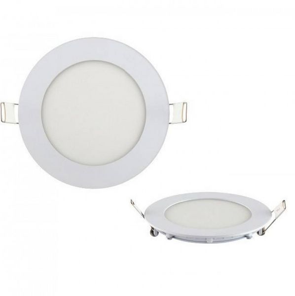 Панель врізна LED 6W 6400K круг TM Horoz (056-003-0006) 000046348 фото