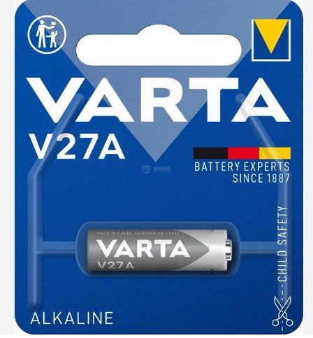 Батарейка VARTA A 27 (V27A) 000052643 фото