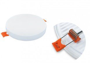 Світильник світлодіодний Biom UNI-R12W-5 12Вт круг 5000К 000051519 фото
