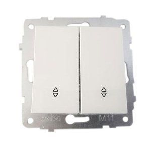 Вимикач прохідний 2кл.білий (механізм) GRANO 000063564 фото
