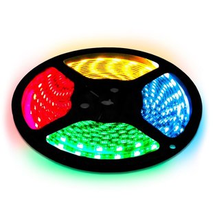 Світлодіодна лента B-LED 5050-60 RGB негерметична, 14,4w, 12В 1м (В52RGB) 000043529 фото