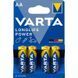 Батарейка VARTA LONGLIFE Power AA блістер 4 шт Alkaline