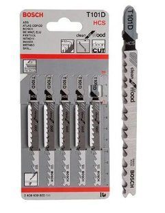 Пилки для лобзика BOSCH Т101D 000005266 фото