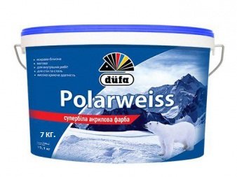 Фарба супер-біла Polarweiss D605 5 л./ 7 кг. TM DUFA 000027576 фото