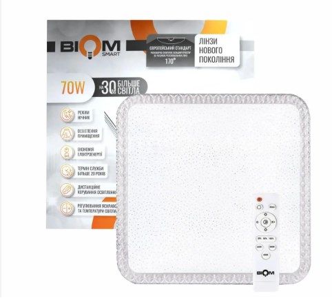 Світильник стельовий Biom SML-S03-70 SMART 000047768 фото