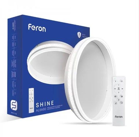 Світильник стельовий FERON AL6600 Білий 70W SMART 000067661 фото