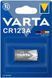 Батарейка VARTA СR123A 000060684 фото 2