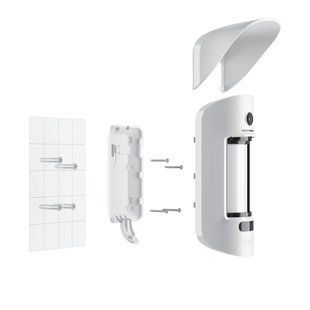 Кріпильна панель Ajax SmartBracket для MotionCam Outdoor біла 13682/14012 фото