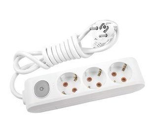 Подовжувач Panasonic з/з 3/5м. вимикач+захист 000082591 фото