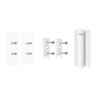 Кріпильна панель Ajax SmartBracket для великого магниту DoorProtect White 13684/14214 фото