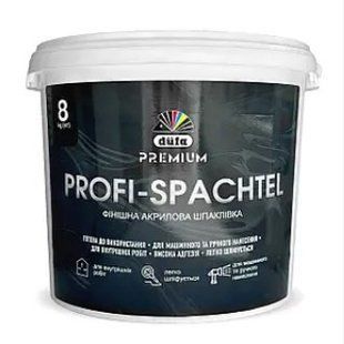 Шпаклівка фінішна акрилова Profi-Spachtel P175 25кг ТМ DUFA 000078583 фото