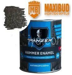Емаль 3в1 HAMMER ENAMEL антрацит 2л PANZER 000064342 фото