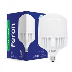 Лампа світлодіодна LB-65 Е40/Е27 40W 6400К/230V Feron (2274) 000055929 фото