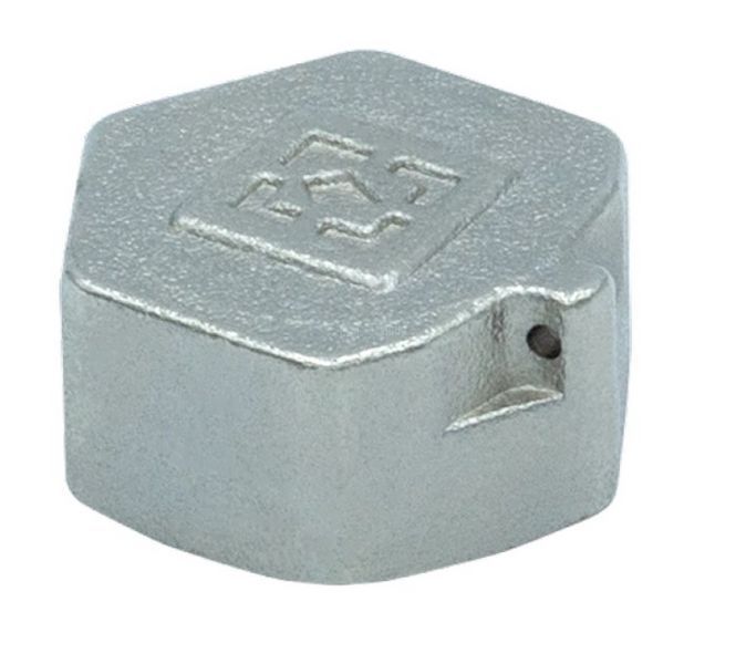 Заглушка нікель 3/4 внутрішня різьба ТМ "RAFTEC" 000070193 фото